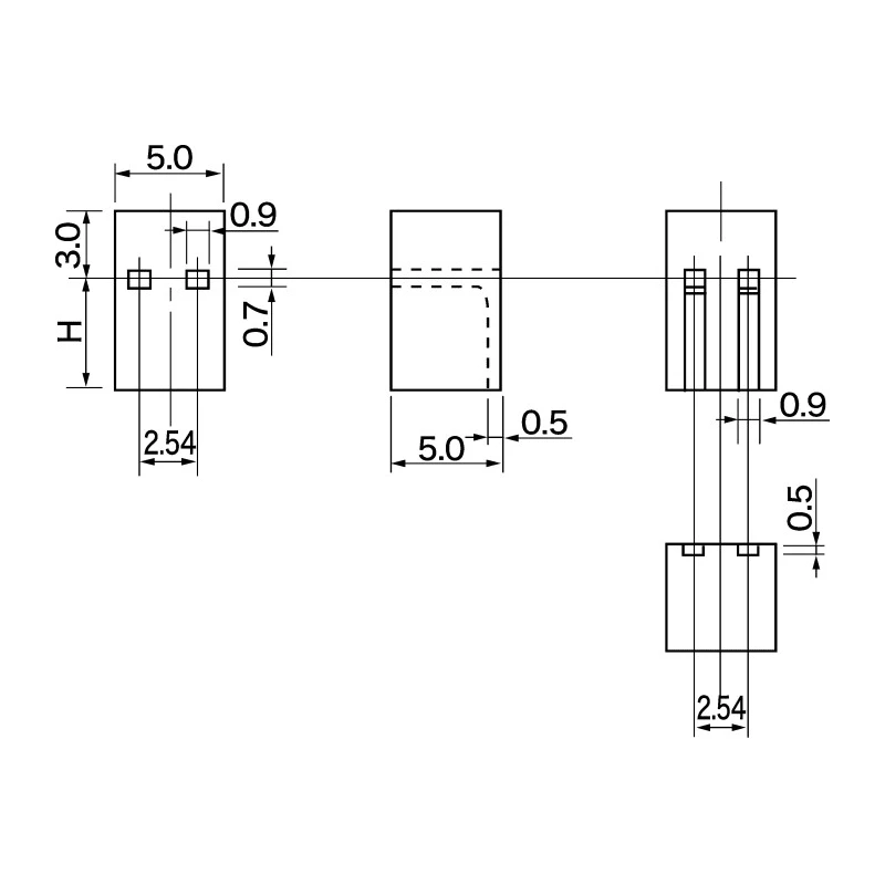Mac 8 4.5 mm Diameter LED Holder for use with 5 mm LED, 3 mm LED LZ-5