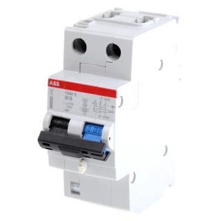 ABB Residual Current Circuit Breaker 16A 1-Pole 30mA Type B 10kA 230V AC FS401 