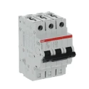 ABB SMISSLINE TP S400M Miniature Circuit Breaker, 3-Pole, 6A, Type C, 400V AC, 250V DC, 10 kA 2CCS573001R0064 - S401MC6