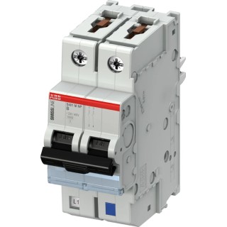 ABB SMISSLINE TP S400M Miniature Circuit Breaker, 1-Pole, 63A, Type B, 400V AC, 60V DC, 10kA 2CCS571001R0635 S401MB63