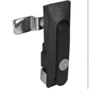 RS PRO Black Polyamide Cabinet Lock, 28.5 mm Panel-to-Tongue Depth, 25 x 100 mm Cutout, Key Unlock 146-1813