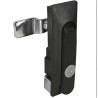 RS PRO Black Polyamide Cabinet Lock, 28.5 mm Panel-to-Tongue Depth, 25 x 100 mm Cutout, Key Unlock 146-1813