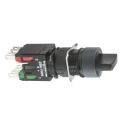 Schneider Electric Stay Put Handle Rotary Switch Selector Switch SPDT 3 Positions 16 mm Cutout Diameter IP65 XB6AD235B