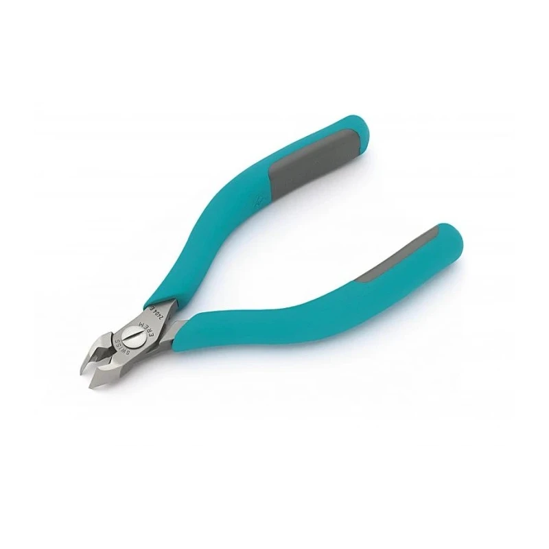 Weller Erem Flush ESD Safe Tip Cutter, 130mm Overall Length, 1.3mm Max Cutting Capacity, Special Steel Jaw 2404E