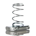 Unistrut Zinc Plated Steel Spring Channel Nut M6 Thread Size P 1006 M6