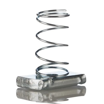 Unistrut Zinc Plated Steel Spring Channel Nut M6 Thread Size P 1006 M6