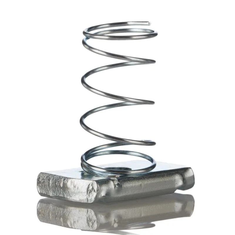 Unistrut Zinc Plated Steel Spring Channel Nut M6 Thread Size P 1006 M6