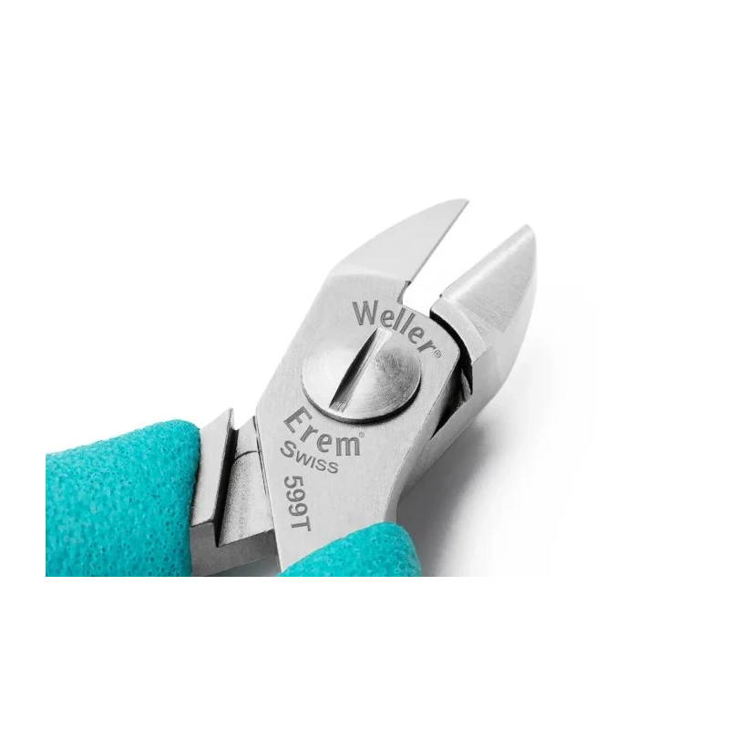 Weller Erem Semi-Flush ESD Safe Cable Cutter Oval Head 115mm Overall Length 599T