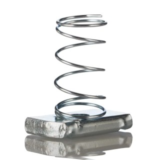 Unistrut Channel Nut M8 Steel Zinc Plated Spring P 1007 M8