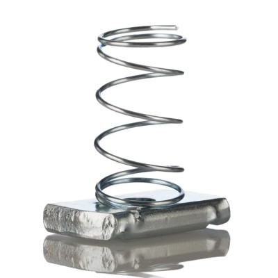 Unistrut Channel Nut M8 Steel Zinc Plated Spring P 1007 M8