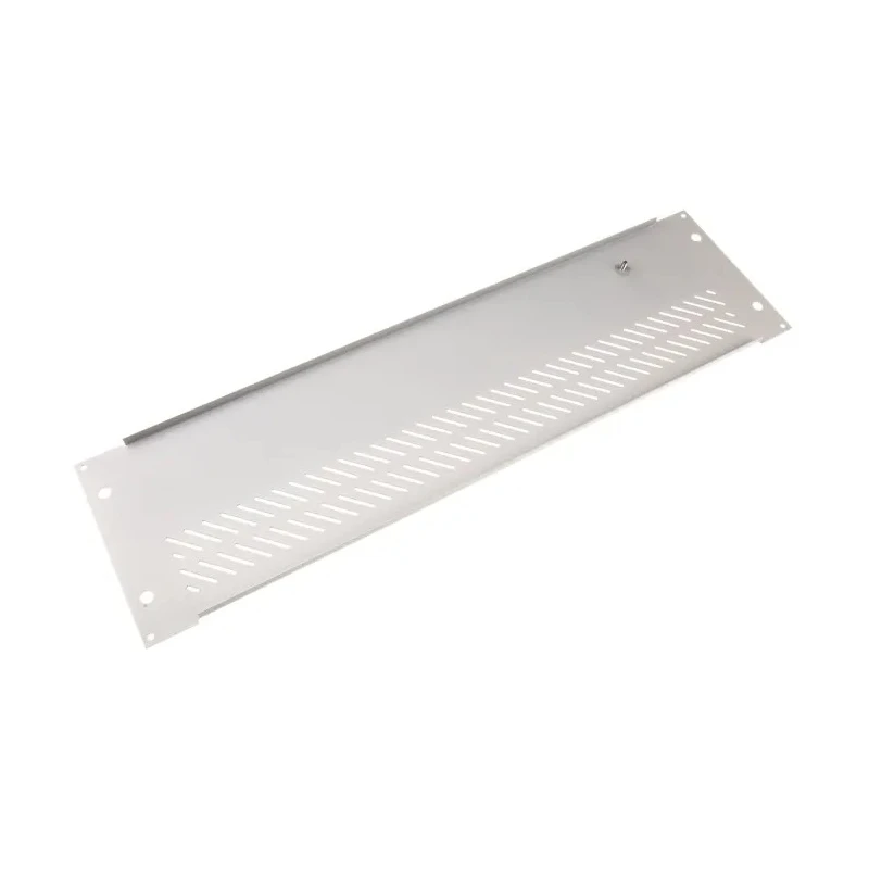 RS PRO Grey Steel Rear Panel 3 U Rack Unit 84 HP Horizontal Pitch Ventilated 426.72mm 179-099