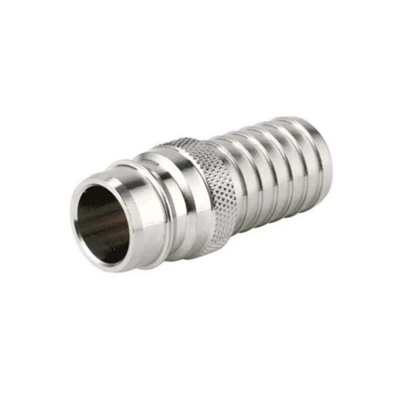 Nito Stainless Steel Hose Connector 3/4 in Male, Acid-Proof AISI-316L, 25 bar Pressure, Model 64600A3
