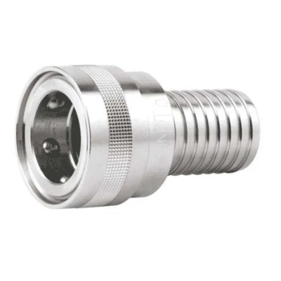 Nito Stainless Steel Hose Connector 1 in ID, 25 bar Maximum Operating Pressure 7450SA3