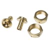 RS PRO Brass Hose Connector 0.5 in Inside Diameter, 1 in BSP Male Thread, 25 bar Maximum Pressure 146-3063