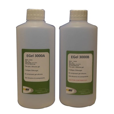 Acc Silicones Transparent Silicone Sealant Liquid 2 kg Kit EGel3000