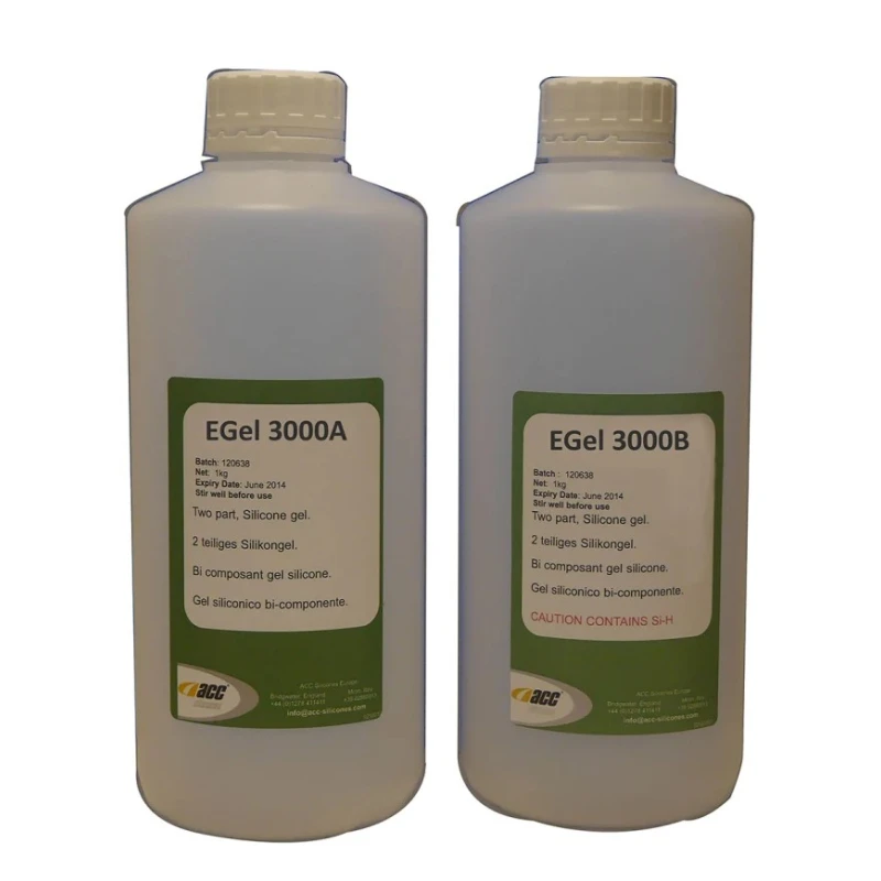 Acc Silicones Transparent Silicone Sealant Liquid 2 kg Kit EGel3000