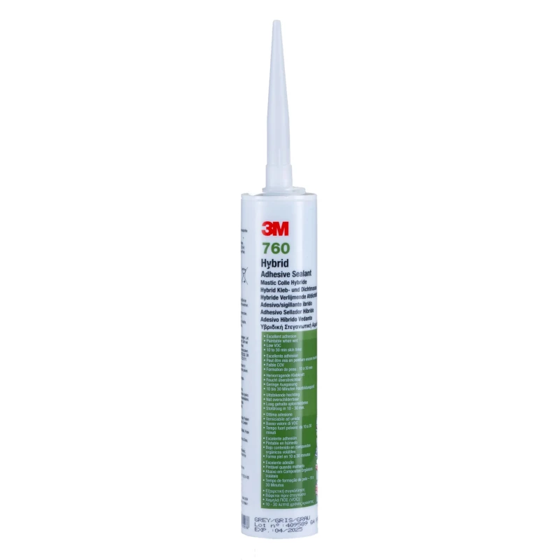 3M UV Grey Adhesive Sealant Paste Cartridge 295 ml 3M 760 grey 295ml