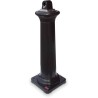 Rubbermaid Commercial Products Black Galvanised Steel Base Cigarette Bin 357 mm x 1.03 m x 357 mm FG9W3000BLA