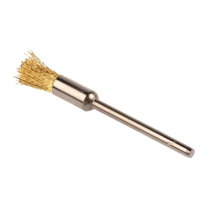 RS PRO Brass Abrasive Brush Shank, 2.35 mm Diameter, Maximum Speed 12000rpm 146-3841