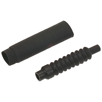 TE Connectivity Heat Shrink Boot Polymer Straight 202C6 Black 34 mm 202C632-50-0