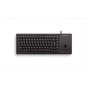 Cherry Wired USB Trackball Keyboard AZERTY Layout Black 374mm Width G84-5400LUMFR-2