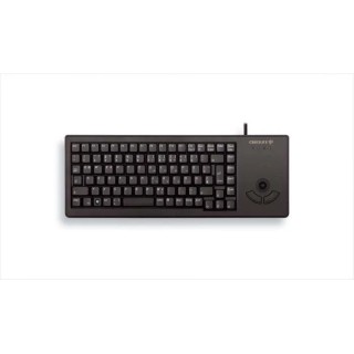 Cherry Wired USB Trackball Keyboard AZERTY Layout Black 374mm Width G84-5400LUMFR-2