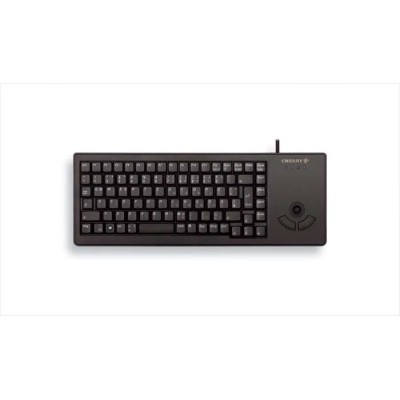 Cherry Wired USB Trackball Keyboard AZERTY Layout Black 374mm Width G84-5400LUMFR-2