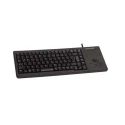 Cherry Wired USB Trackball Keyboard AZERTY Layout Black 374mm Width G84-5400LUMFR-2