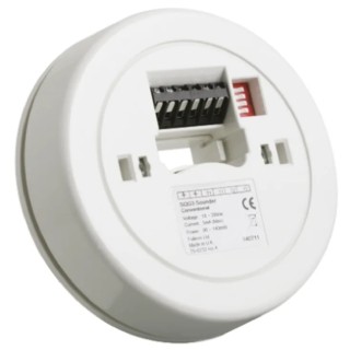 Eaton Squashni G3 Series Electronic Sounder Surface Mount, IP21C, DC 28V, 5-Tone 90 dB @ 1m 666058FULL-0122X
