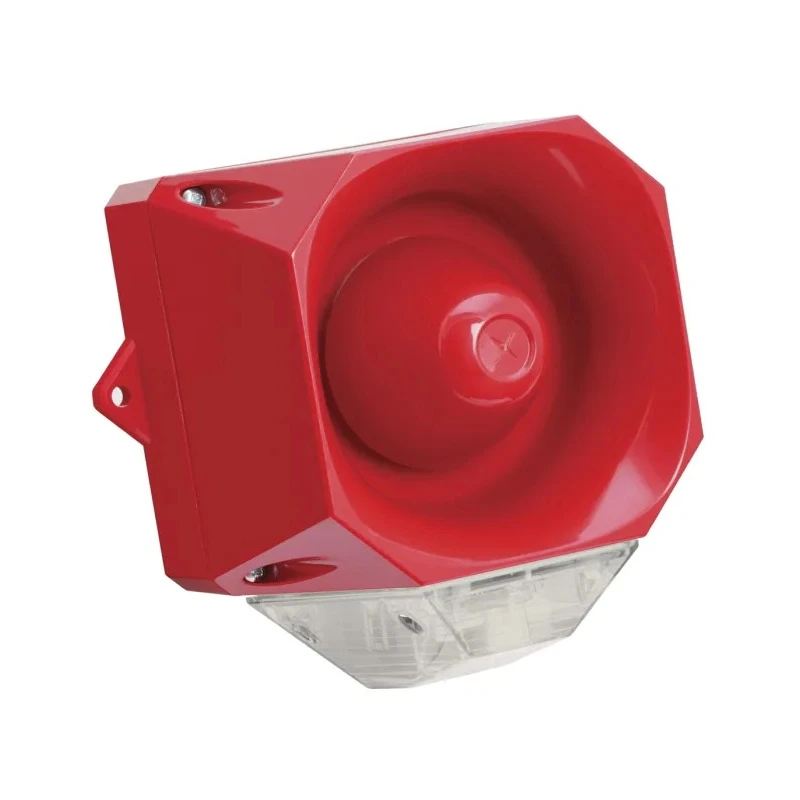 Eaton Clear Sounder-Beacon Combination IP66 230V AC Wall Mount 110 dB @ 1m Electronic 