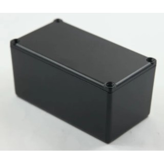 RS PRO Black Die Cast Aluminium IP65 General Purpose Enclosure, 54 mm x 110 mm x 60 mm IP65