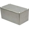 RS PRO Silver Lid Die Cast Aluminium Enclosure 54 mm x 110 mm x 60 mm 146-5303