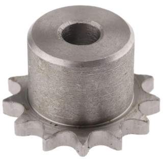 RS PRO Steel 11 Tooth Pilot Sprocket 06 B-1, Bore Diameter 8mm, Pitch Diameter 33.8mm, Sprocket Width 25mm 146-5431