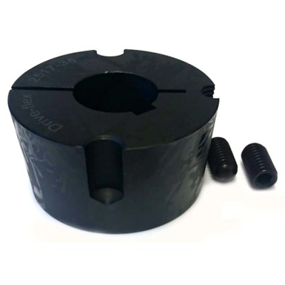 RS PRO Cast Iron Taper Bush Bore Diameter 24mm Outside Diameter 85.5mm Length 45mm Maximum Tightening Torque 48Nm 146-5449