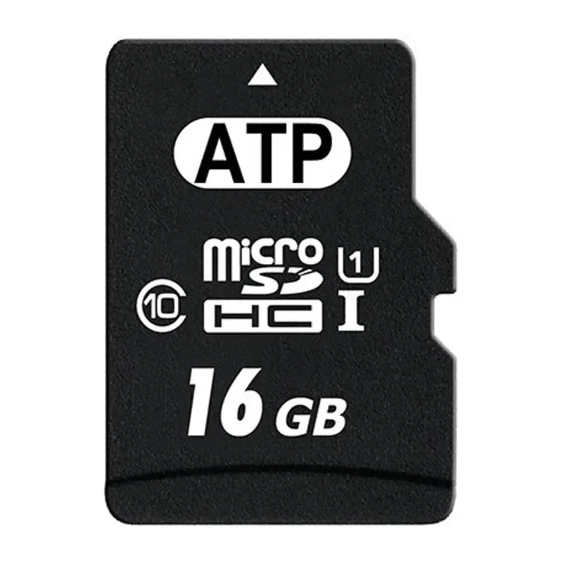 ATP Industrial Grade 16 GB MicroSDHC microSD Memory Card UHS 1 U1 Class 10 AF16GUD3-WAAIX