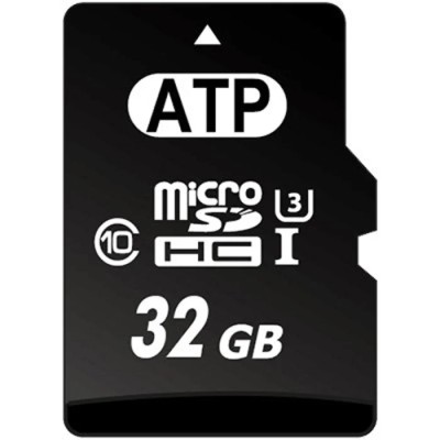ATP Industrial Grade 32 GB MicroSDHC Memory Card Class 10 AF32GUD3-WAAIX
