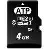 ATP Industrial Grade 4 GB MicroSDHC Memory Card Class 10 UHS 1 U1 AF4GUD3A-WAAIX