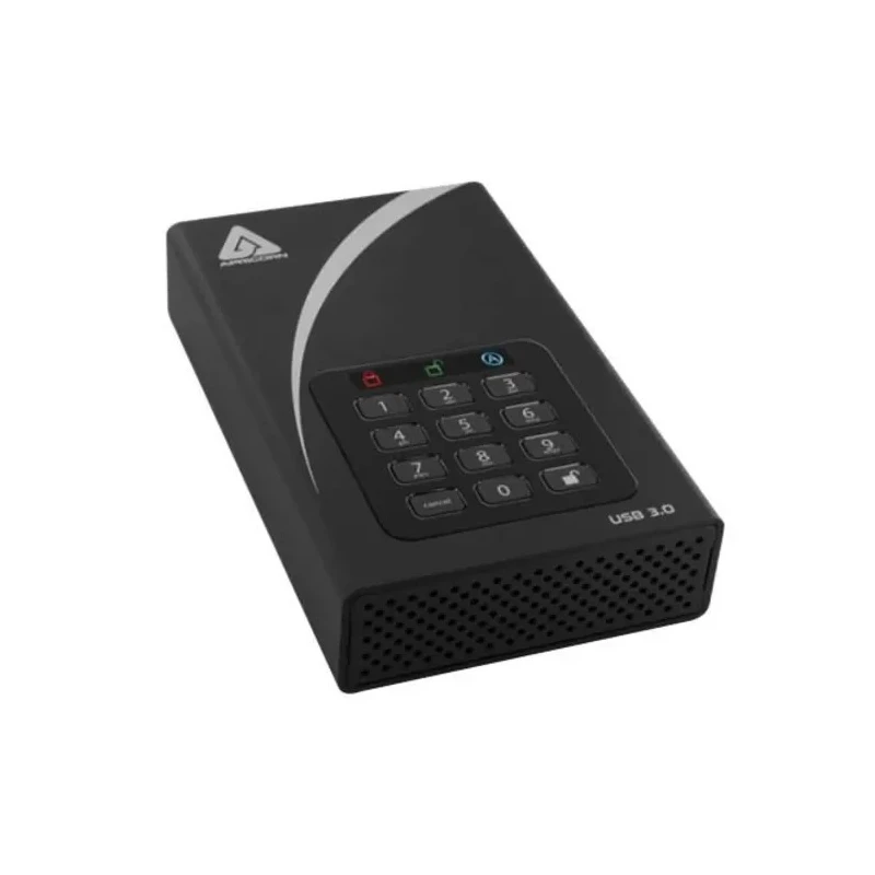 Apricorn Aegis Padlock DT Portable External Hard Drive 2 TB USB 3.0 ADT-3PL256-2000EMEA