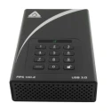 Apricorn Aegis Padlock DT Portable External Hard Drive 2 TB USB 3.0 ADT-3PL256-2000EMEA