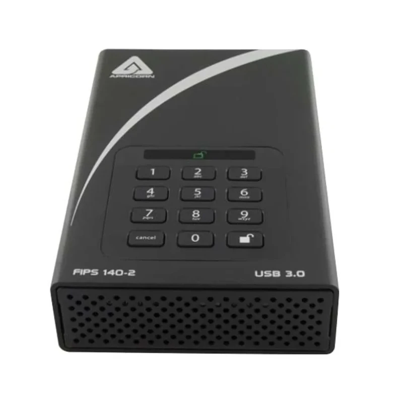 Apricorn Aegis Padlock DT Portable External Hard Drive 2 TB USB 3.0 ADT-3PL256-2000EMEA