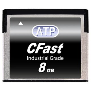ATP 8 GB Industrial NAND Flash CFast Card SATA Interface 500 Mbps Read Speed AF8GCSI-XACXP