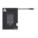 Apricorn Aegis Bio 3 Portable 1TB External HDD USB 3.0 Encrypted Hard Drive A25-3PL256-1000F