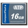 ATP Industrial Grade Compact Flash Card 16 GB SLC NAND Memory 110Mbps Read 80Mbps Write AF16GCFI-TACXP