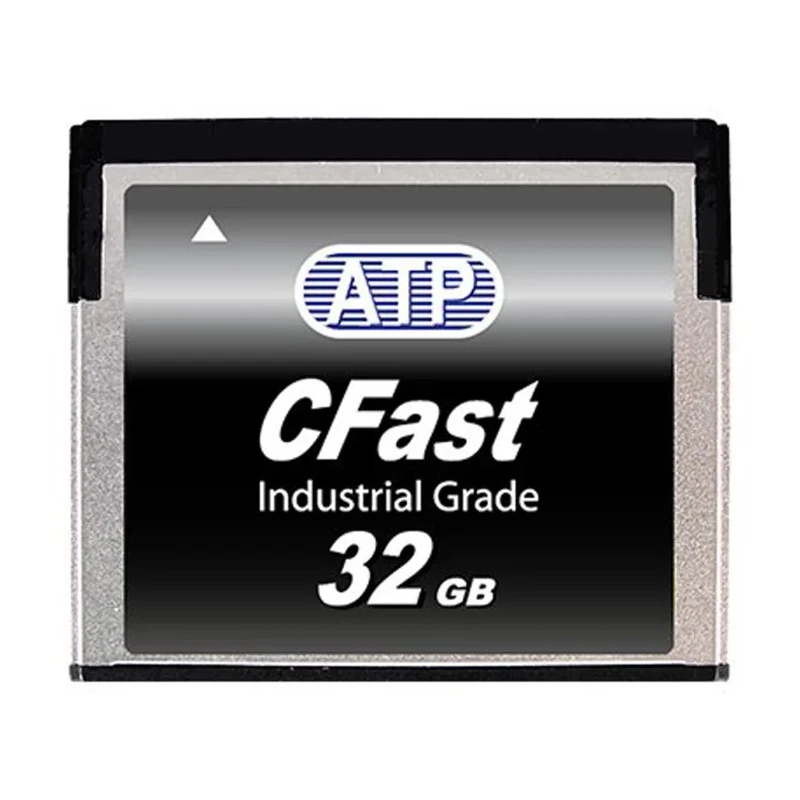 ATP Industrial 32 GB CFast Card 500 Mbps Read Speed SLC NAND SATA Interface AF32GCSI-XACXP