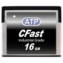 ATP 16 GB Industrial SLC NAND SATA CFast Card 500 Mbps Read Speed AF16GCSI-XACXP