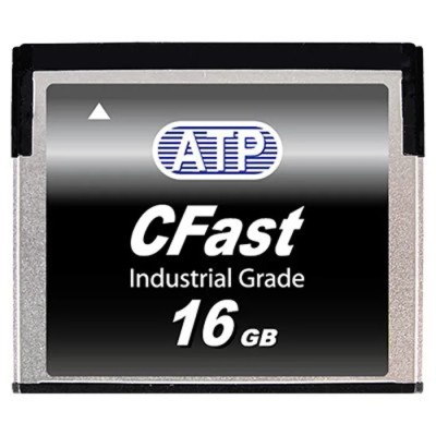ATP 16 GB Industrial SLC NAND SATA CFast Card 500 Mbps Read Speed AF16GCSI-XACXP