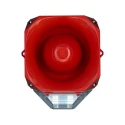 Eaton Clear Sounder-Beacon Combination IP66 115V DC Wall Mount 108 dB Midi Sounder 