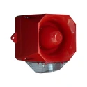 Eaton Clear Sounder-Beacon Combination IP66 115V DC Wall Mount 108 dB Midi Sounder 
