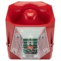 Eaton Clear Sounder-Beacon Combination IP66 115V DC Wall Mount 108 dB Midi Sounder 