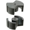 TDK N87 PM 62/49 Transformer Ferrite Core 9200 nH for Use With DC DC Converter B65684A0000R087
